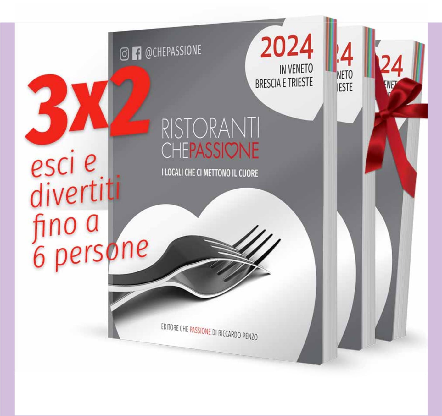 Guida Ristoranti Che Passione, offerta 3x2